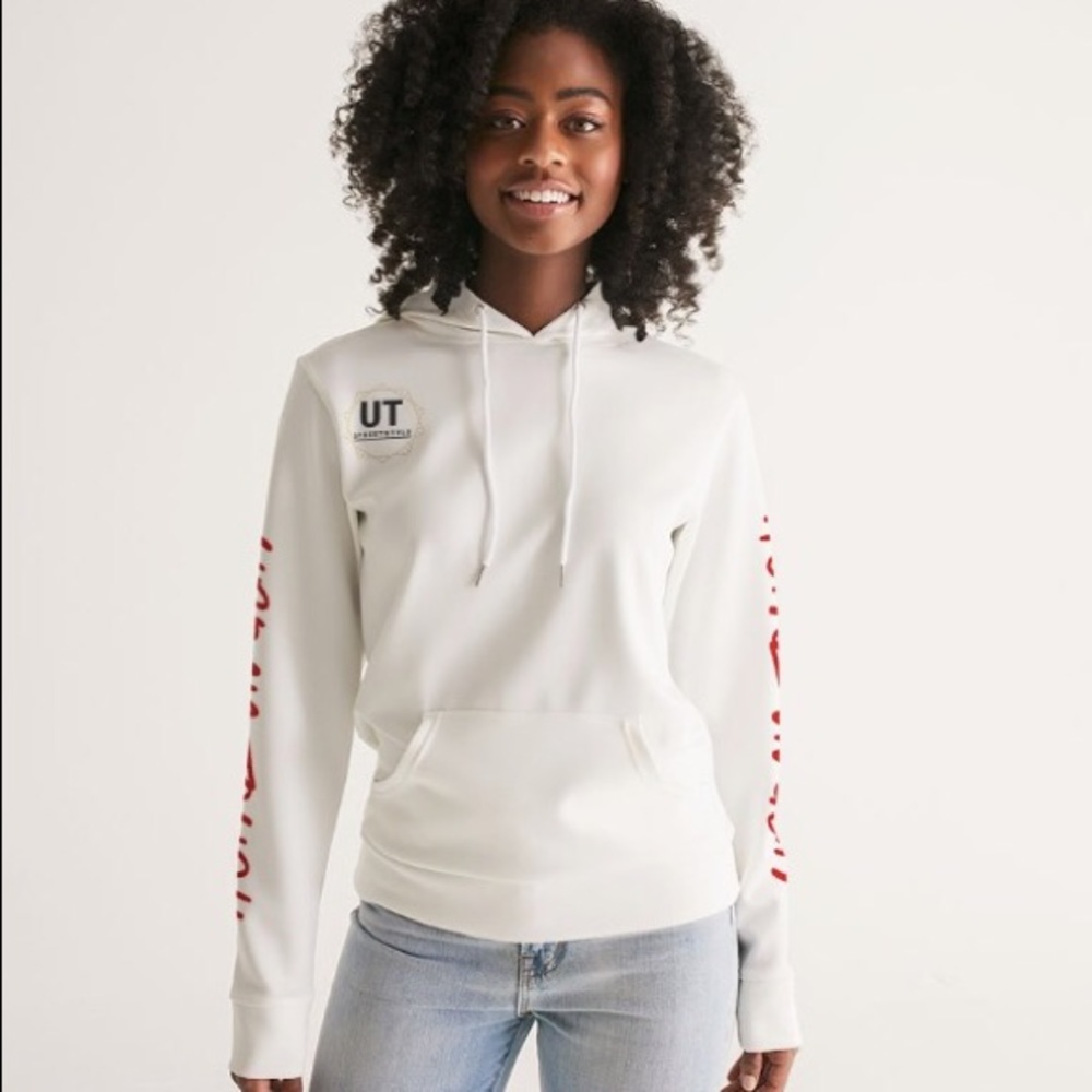 Urban Touch Black Logo Women's Sweater